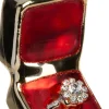 Intratuin kerst ornament trouwring goud 4,9 x 3,9 x 10,2 cm
