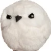 Intratuin kerst ornament Uil ogen open wit D 9 H 9 cm
