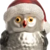 Intratuin kerst ornament uil met kerstmuts