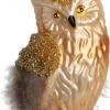 Intratuin kerst ornament uil bruin 6 x 5,5 x 12,5 cm