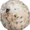 Intratuin kerst ornament Uil ogen dicht bruin D 13 H 13 cm