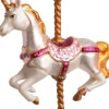 Intratuin kerst ornament unicorn wit H 16 cm