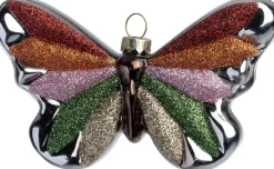 Intratuin kerst ornament vlinder 10,7 x 2,2 x 6,8 cm