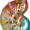 Intratuin kerst ornament zeeschelp 8,2 x 6 x 10,8 cm