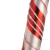 Intratuin kerst ornament Zuurstok wit / rood 5 x 1,5 x 12 cm