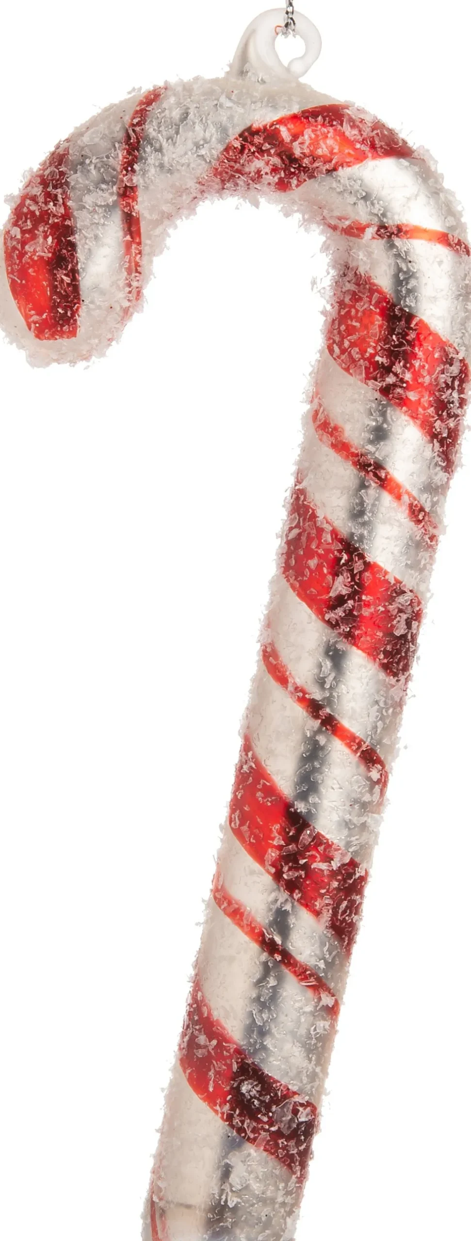 Intratuin kerst ornament Zuurstok rood / wit 5 x 1,5 x 12 cm