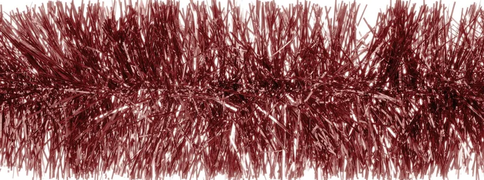 Intratuin kerstslinger Auris bordeaux 270 x 11 cm