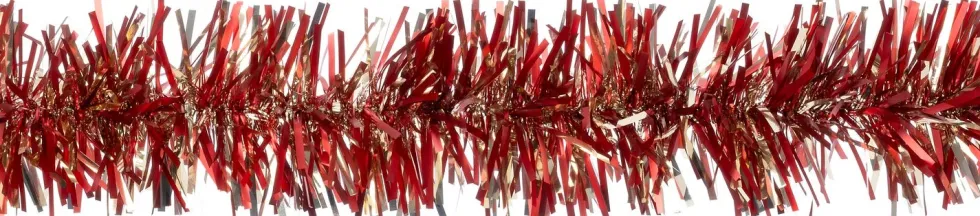 Intratuin kerstslinger Borla goud / rood 2,7 m