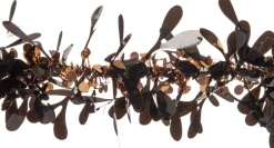 Intratuin kerstslinger met misteltoe zwart 200 cm