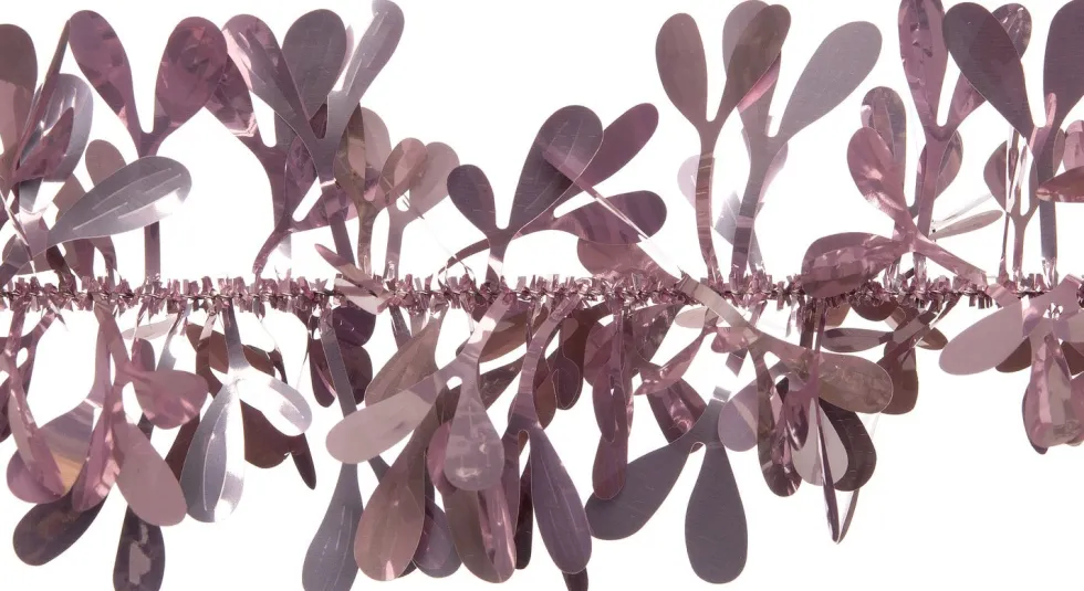 Intratuin kerstslinger met misteltoe roze 200 cm