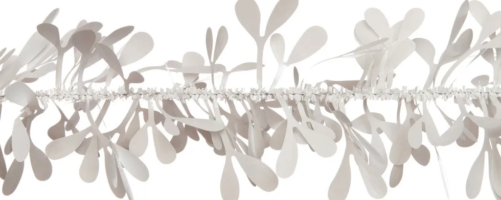 Intratuin kerstslinger met misteltoe wit 200 cm