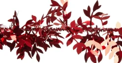 Intratuin kerstslinger met Wisteria bladeren rood 200 cm