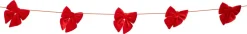 Intratuin kerstslinger strik rood 2,7 m