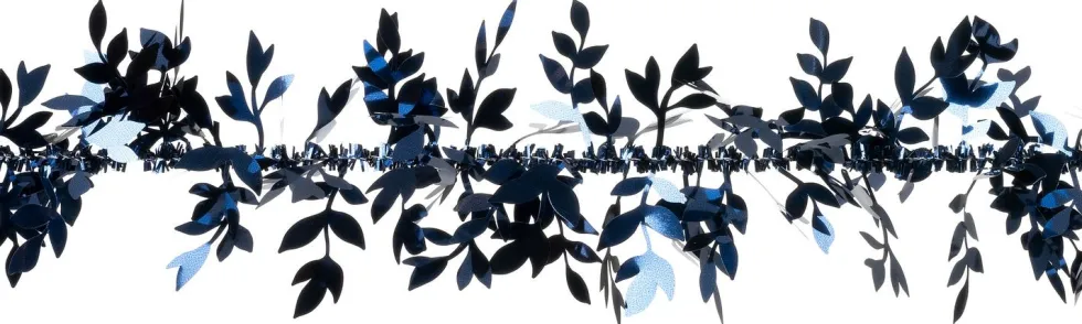 Intratuin kerstslinger Wisteria blauw 2 m