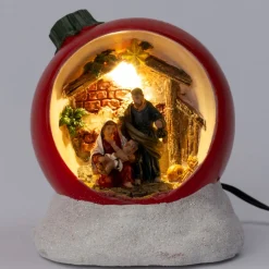 Intratuin kerststal in bal 10,5 x 10 x 11,5 cm