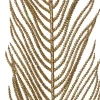 Intratuin kerststeker veer 51 cm goud