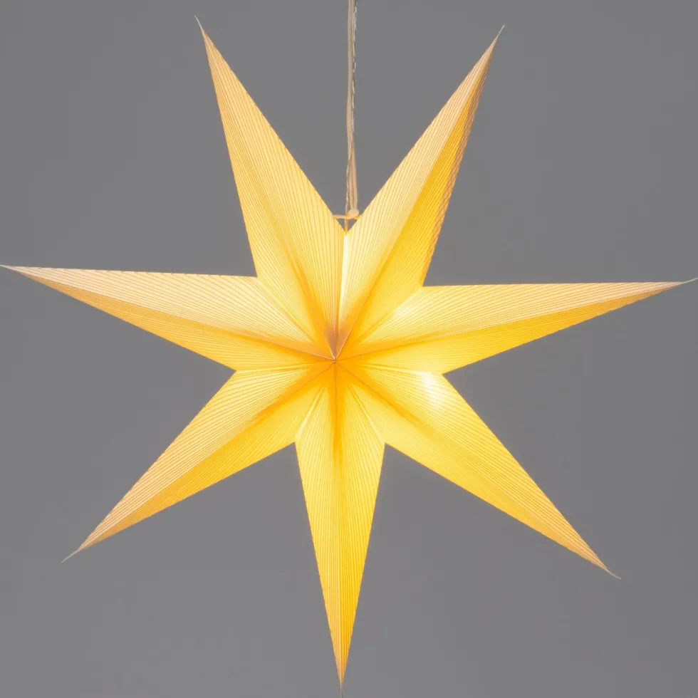 Intratuin kerstster met verlichting crème D 60 H 19 cm