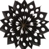 Intratuin kerstster open zwart 20 x 3 x 20 cm
