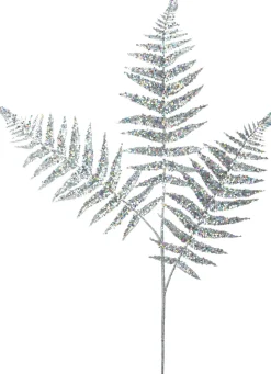 Intratuin kersttak Bernt varen zilver 78 cm