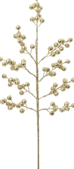Intratuin kersttak bessen goud 70 cm