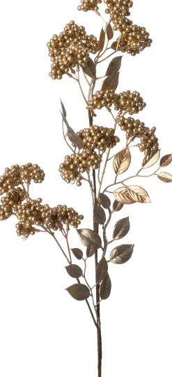 Intratuin kersttak bessen goud 70 cm