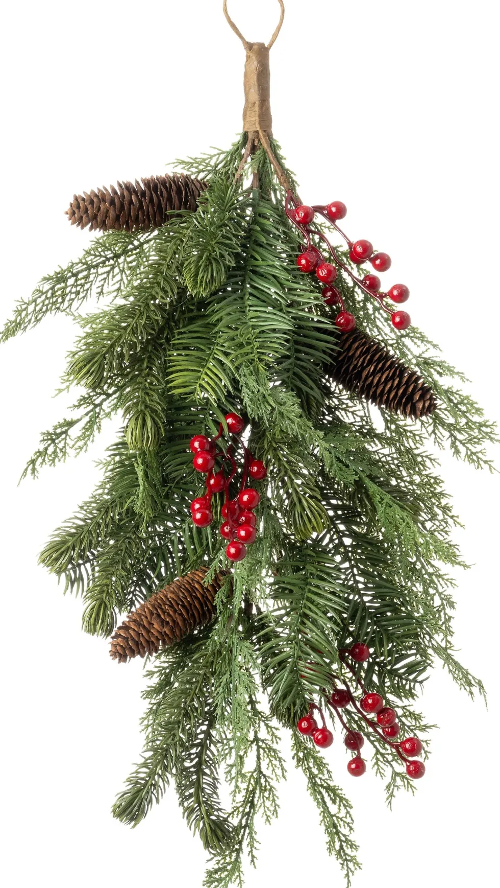Intratuin kersttak Cyprus rode bes 69 cm
