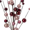 Intratuin kersttak Elin bal roze / rood 60 cm