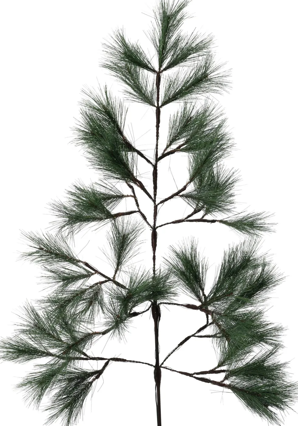 Intratuin kersttak groen met 90 lampjes warm wit 120 cm