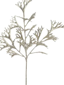 Intratuin kersttak hertshoornvaren zilver 59 cm