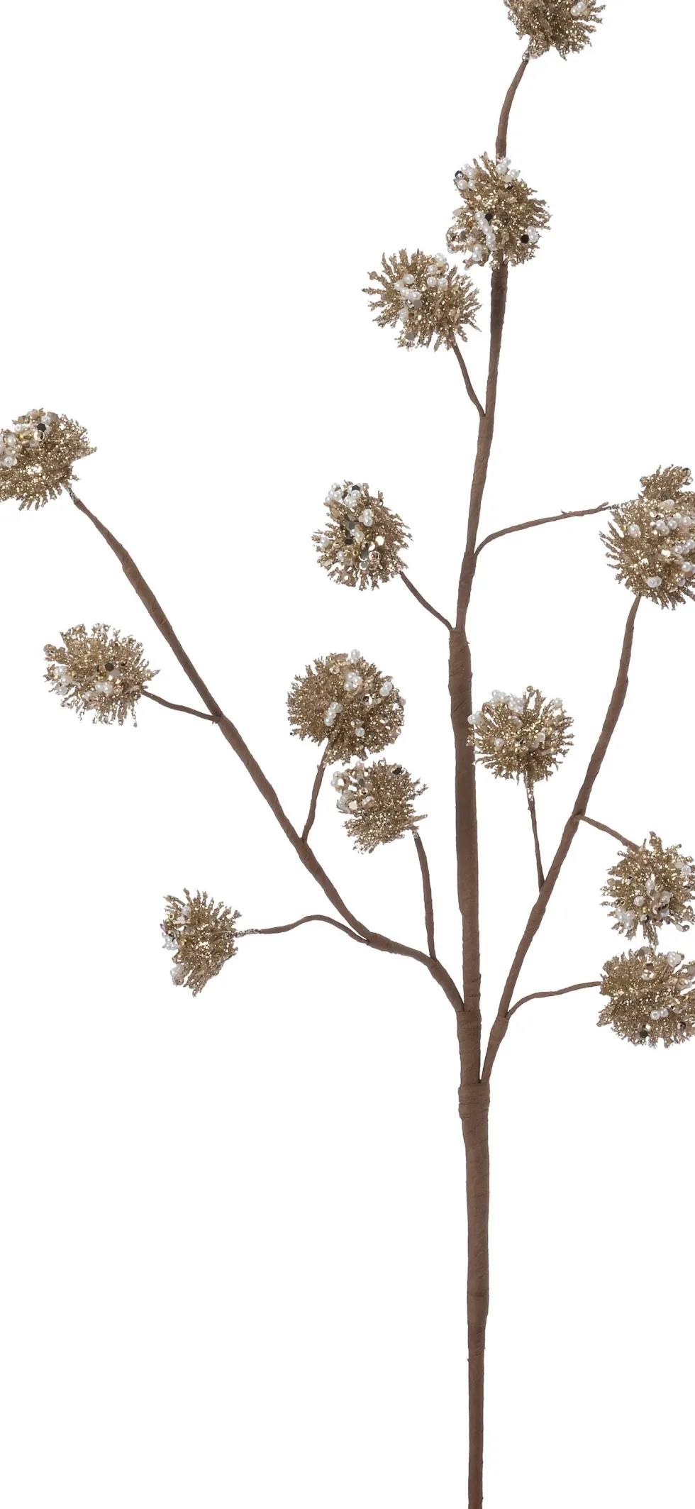 Intratuin kersttak knoppen bruin 68 cm
