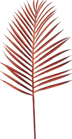 Intratuin kersttak Leona blad rood 76 cm