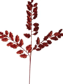Intratuin kersttak Leona blad rood 84 cm