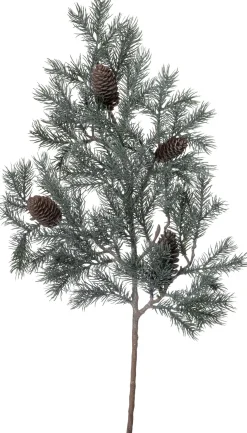 Intratuin kersttak met dennenappels groen 109 cm