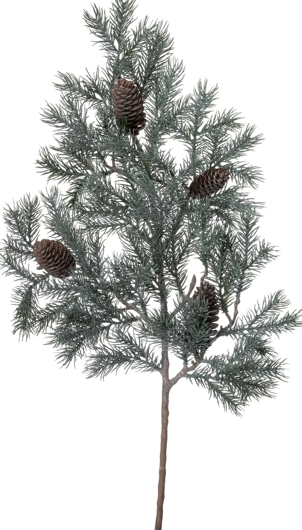 Intratuin kersttak met dennenappels groen 76 cm