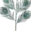 Intratuin kersttak Peco pauwenveer blauw 80 cm