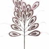 Intratuin kersttak Peco pauwenveer roze 70 cm