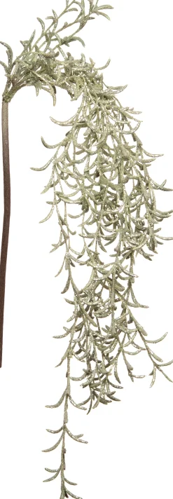 Intratuin kersttak rozemarijn met glitter groen 85 cm
