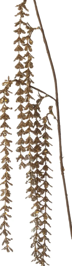 Intratuin kersttak Veerle wilg goud 64 cm
