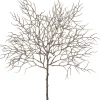Intratuin kersttak wintertak met glitter zilver 58 cm