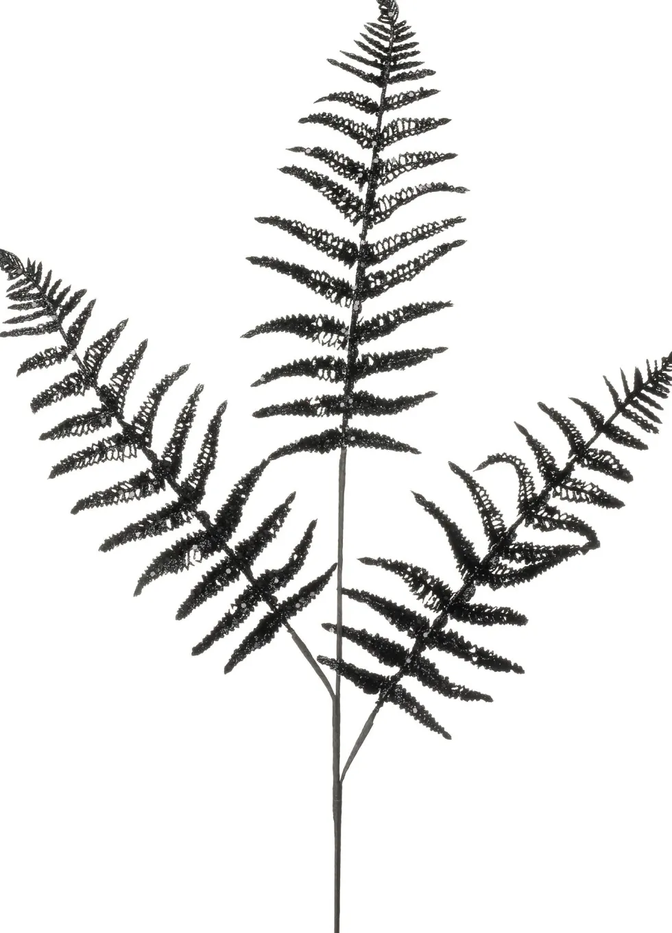 Intratuin kersttak Zita zwart 70 cm
