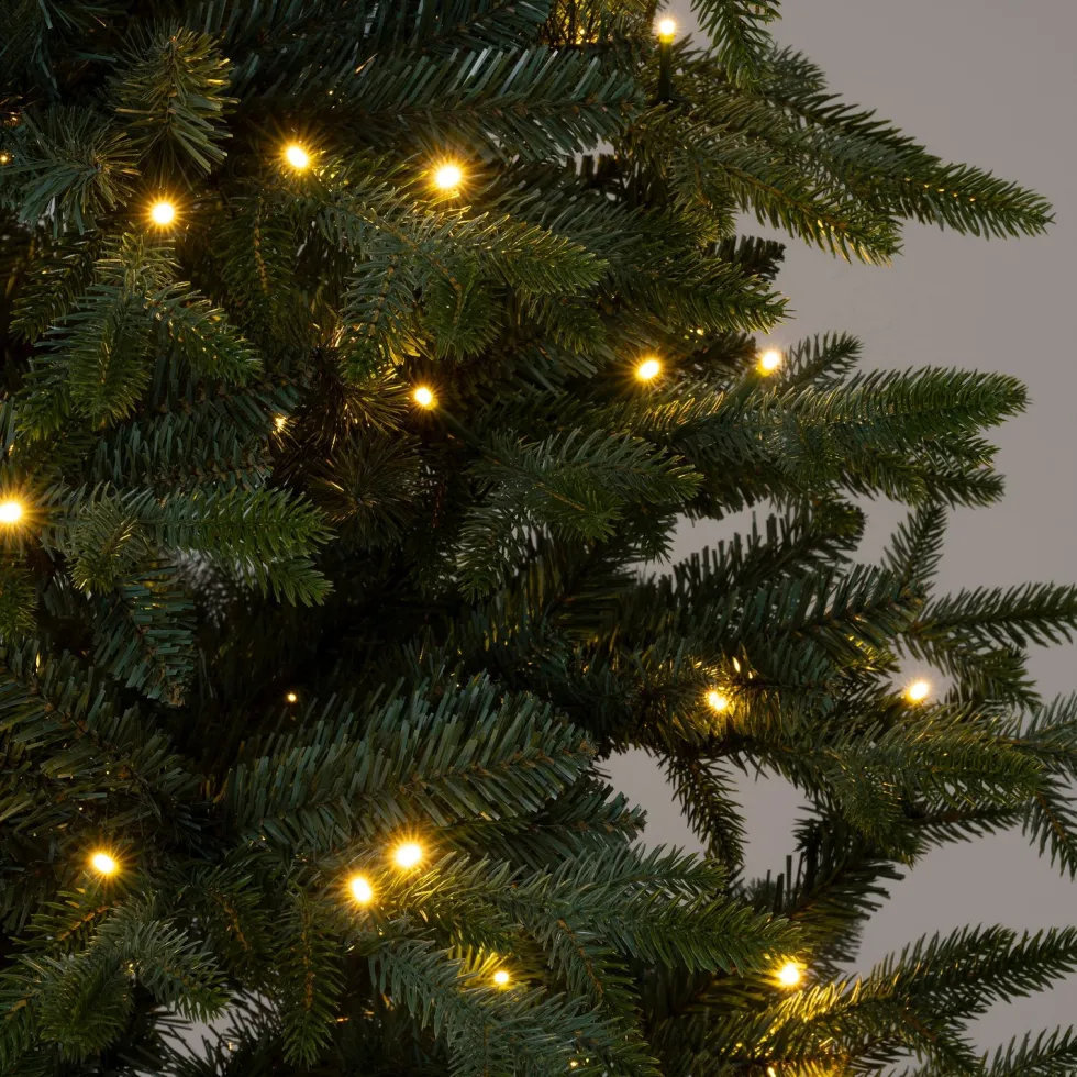 Intratuin kunstkerstboom Arjo met 420 lampjes warm wit D 129 H 210 cm