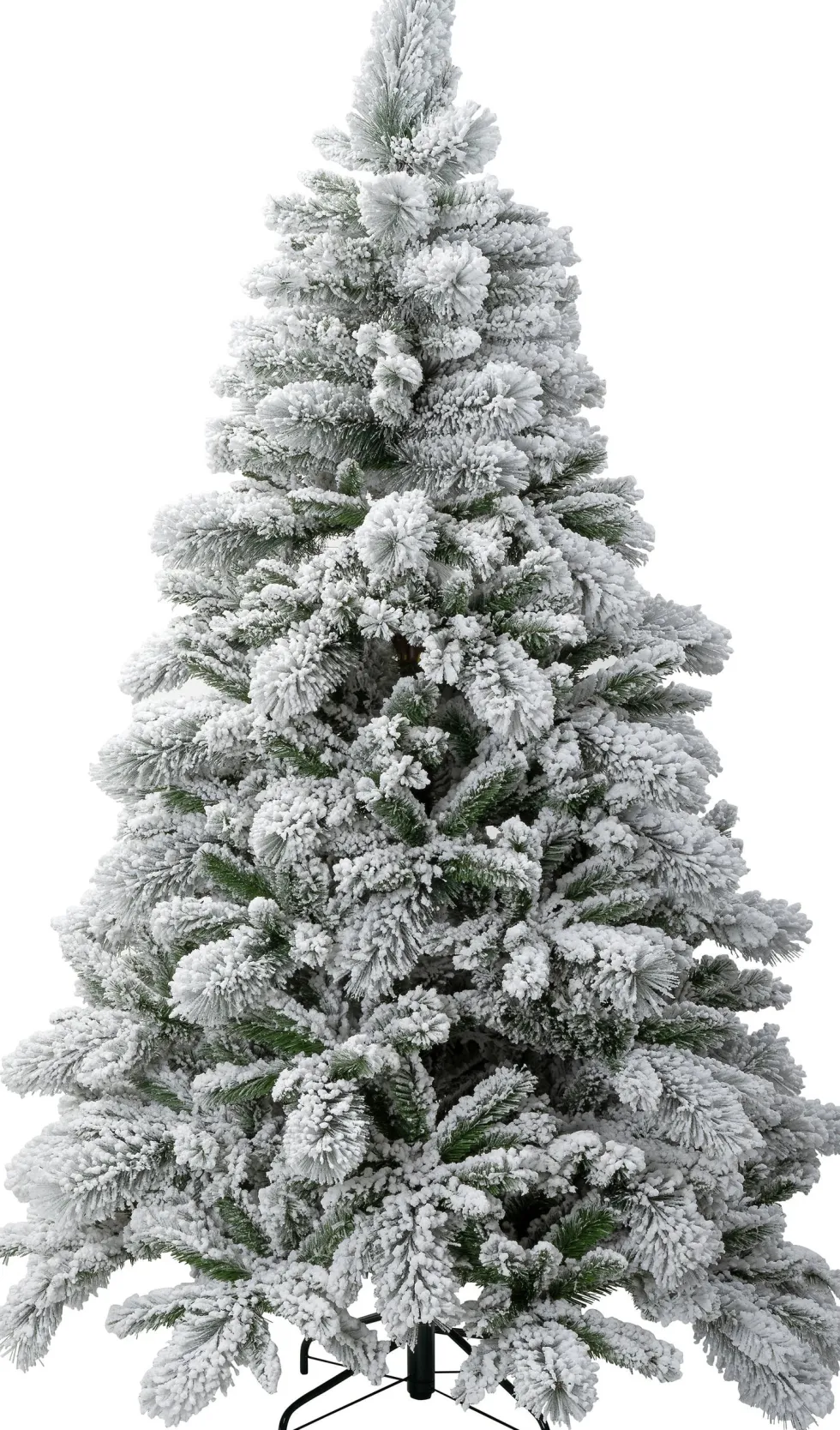Intratuin kunstkerstboom Denver besneeuwd D 137 H 210 cm