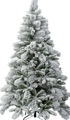 Intratuin kunstkerstboom Denver besneeuwd D 152 H 240 cm