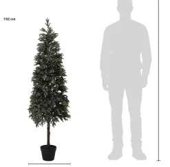 Intratuin kunstkerstboom Elmo groen D 48 H 152 cm