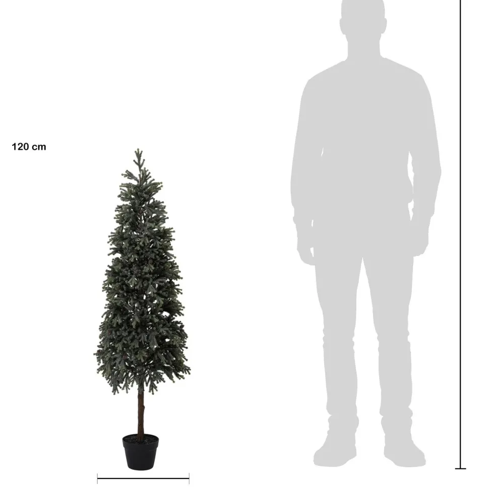 Intratuin kunstkerstboom Elmo groen D 43 H 120 cm