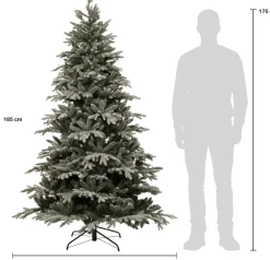 Intratuin kunstkerstboom Glis besneeuwd D 130 H 185 cm