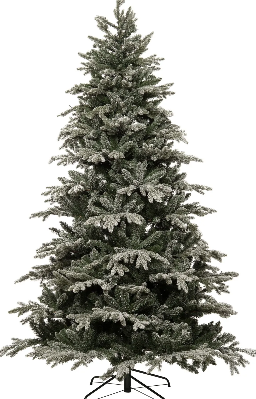 Intratuin kunstkerstboom Glis besneeuwd D 140 H 215 cm