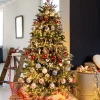 Intratuin kunstkerstboom Glis besneeuwd D 114 H 155 cm