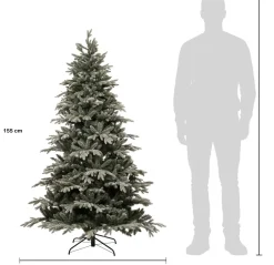 Intratuin kunstkerstboom Glis besneeuwd D 114 H 155 cm