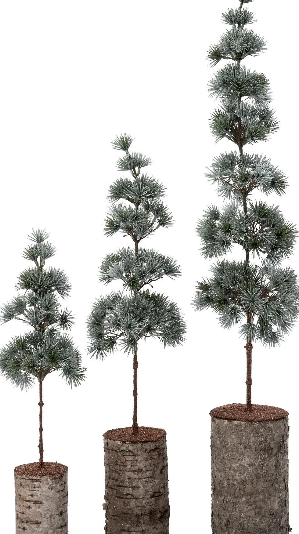 Intratuin kunstkerstboom Lohko op houten voet D 15 H 80 cm